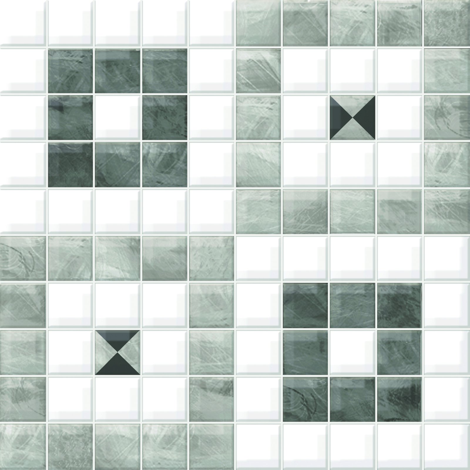 ASIA TILE 25X25 RIVERA GREY